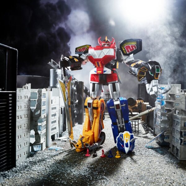HSF4778 - Power Rangers Zord Ascension Project Dino Megazord 1:144 Scale Collectible Premium Figure - Exclusive