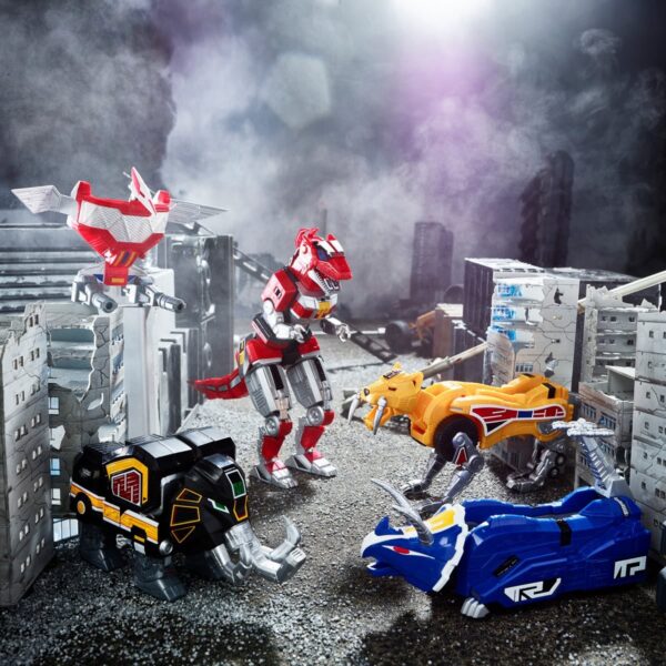HSF4778 - Power Rangers Zord Ascension Project Dino Megazord 1:144 Scale Collectible Premium Figure - Exclusive