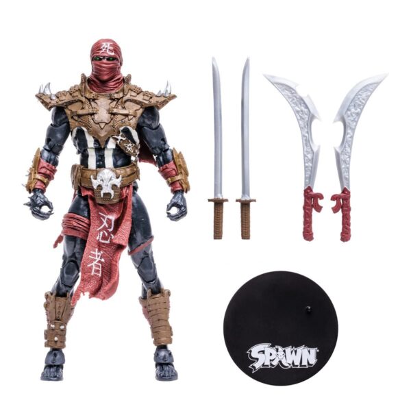 MF90152 - Spawn Wave 3 Ninja Spawn 7-Inch Scale Action Figure