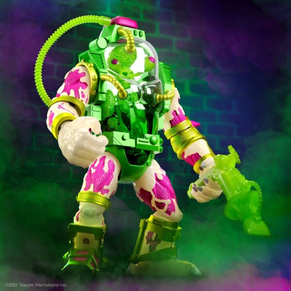 SUP81474 - Teenage Mutant Ninja Turtles Ultimates Glow-in-the-Dark Mutagen Man 7-Inch Action Figure - Entertainment Earth Exclusive
