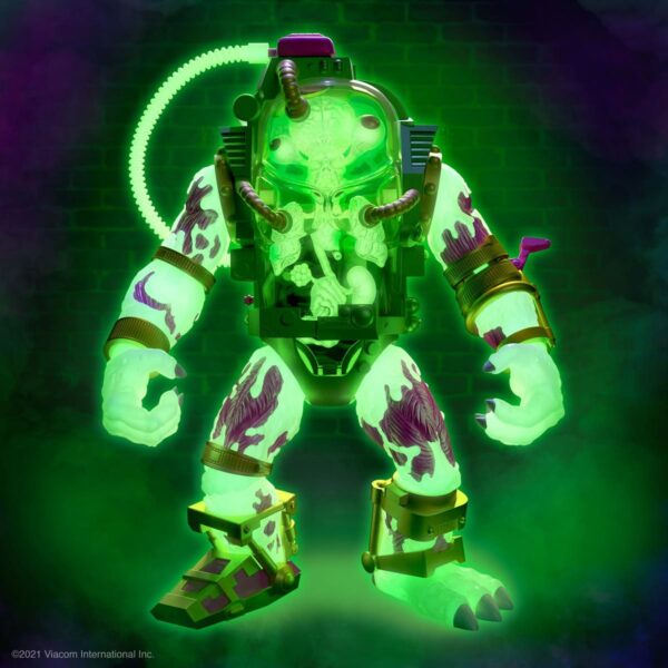 SUP81474 - Teenage Mutant Ninja Turtles Ultimates Glow-in-the-Dark Mutagen Man 7-Inch Action Figure - Entertainment Earth Exclusive