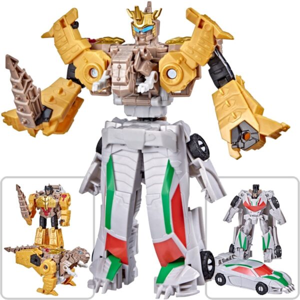 HSF2735 - Transformers Bumblebee Cyberverse Adventures Dinobots Unite Dino Combiners Wheelgrim