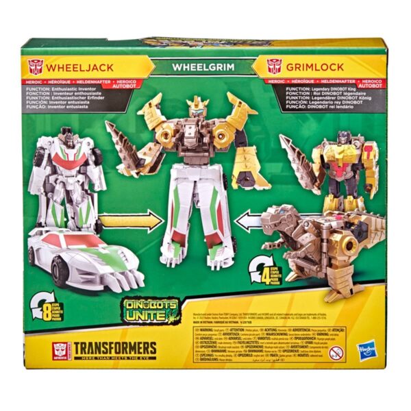 HSF2735 - Transformers Bumblebee Cyberverse Adventures Dinobots Unite Dino Combiners Wheelgrim