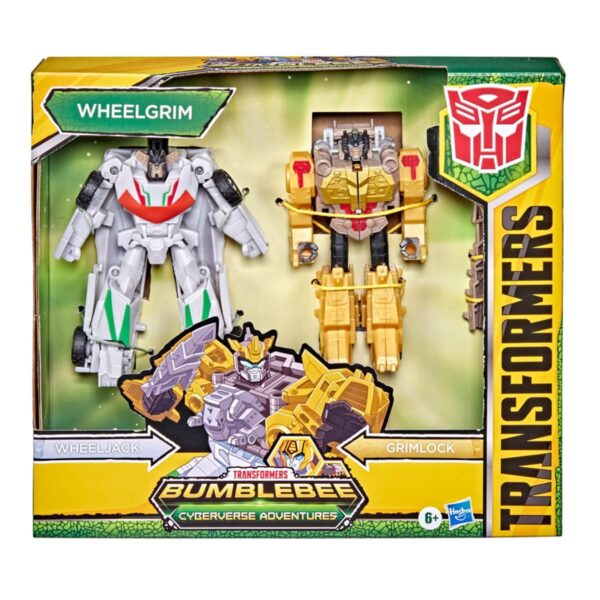 HSF2735 - Transformers Bumblebee Cyberverse Adventures Dinobots Unite Dino Combiners Wheelgrim