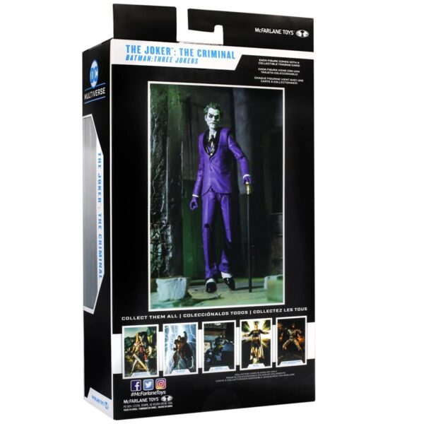 MF30139-DC Multiverse Batman: Three Jokers Wave 1 The Joker: The Criminal 7-Inch Scale Action Figure