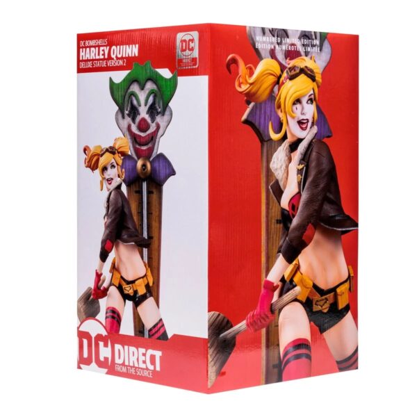 DC Bombshells Harley Quinn Deluxe Version 2 Statue_08 DC36387-DC Bombshells Harley Quinn Deluxe Version 2 Statue