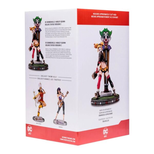 DC Bombshells Harley Quinn Deluxe Version 2 Statue_09 DC36387-DC Bombshells Harley Quinn Deluxe Version 2 Statue