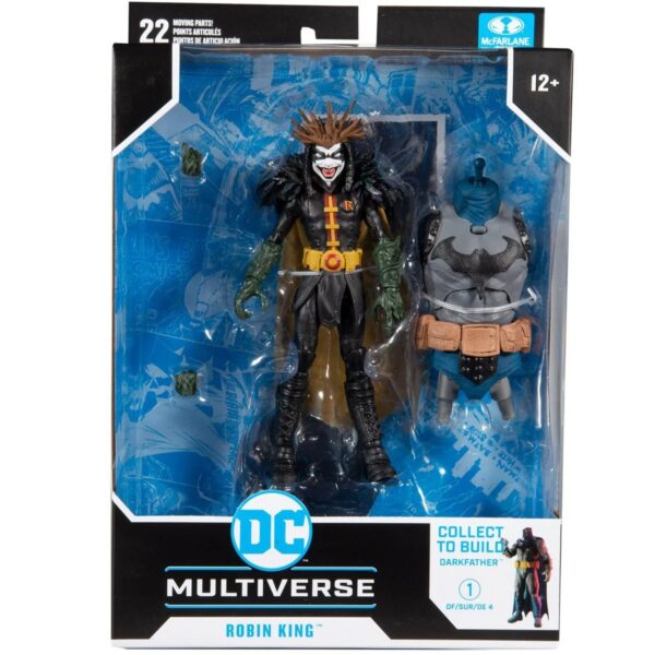 MF15419-DC Build-A Wave 4 Dark Nights Death Metal Robin King Action Figure