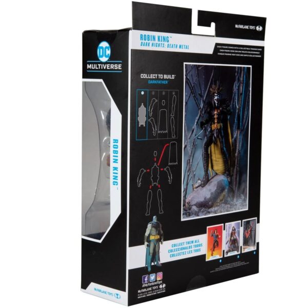 MF15419-DC Build-A Wave 4 Dark Nights Death Metal Robin King Action Figure