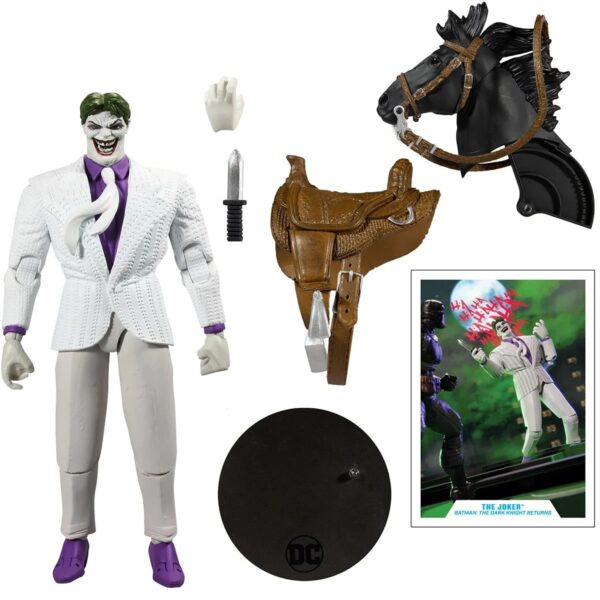MF15437-DC Build-A Wave 6 Dark Knight Returns Joker 7-Inch Scale Action Figure
