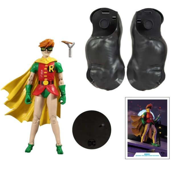 MF15436-DC Build-A Wave 6 Dark Knight Returns Robin 7-Inch Scale Action Figure