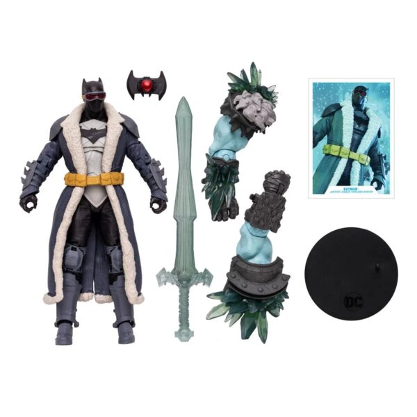 MF15471-DC Build-A Wave 7 Endless Winter Batman 7-Inch Scale Action Figure