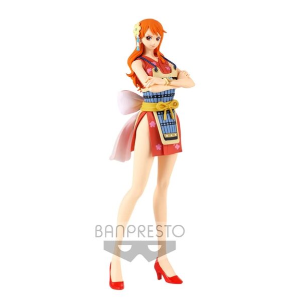UTCBP18467-One Piece Nami Version A Wanokuni Style II Glitter & Glamours Statue