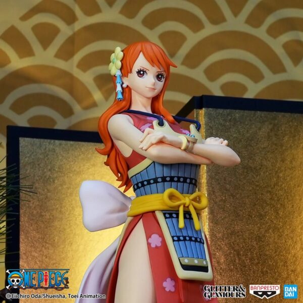 UTCBP18467-One Piece Nami Version A Wanokuni Style II Glitter & Glamours Statue