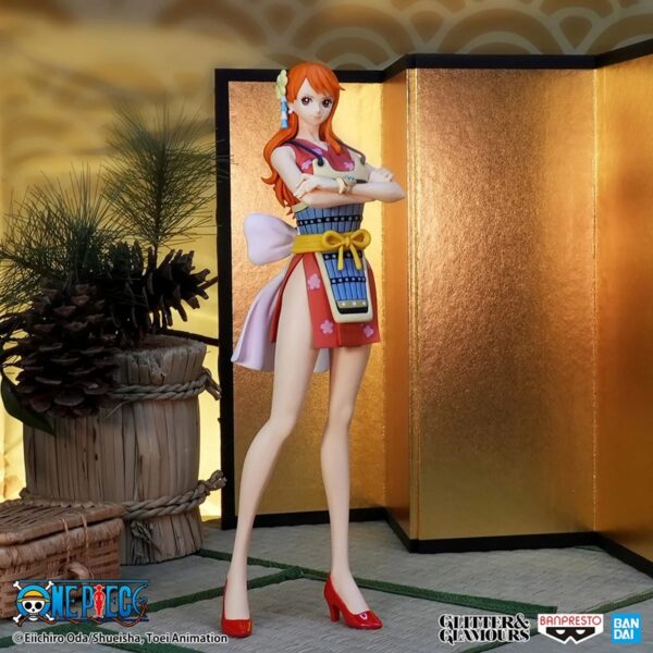 UTCBP18467-One Piece Nami Version A Wanokuni Style II Glitter & Glamours Statue