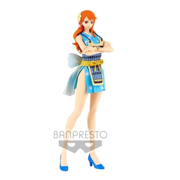 UTCBP18468-One Piece Nami Version B Wanokuni Style II Glitter & Glamours Statue