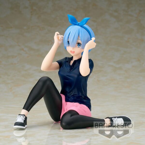UTCBP18513-Re:Zero Starting Life in Another World Rem Training Style Version Relax Time Statue