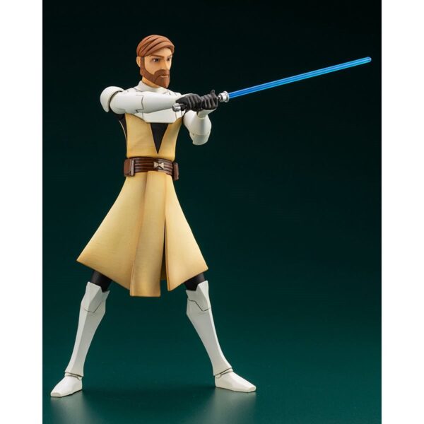 KTSW189-Star Wars: The Clone Wars Obi-Wan Kenobi ARTFX+ 1:10 Scale Statue