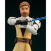 KTSW189-Star Wars: The Clone Wars Obi-Wan Kenobi ARTFX+ 1:10 Scale Statue
