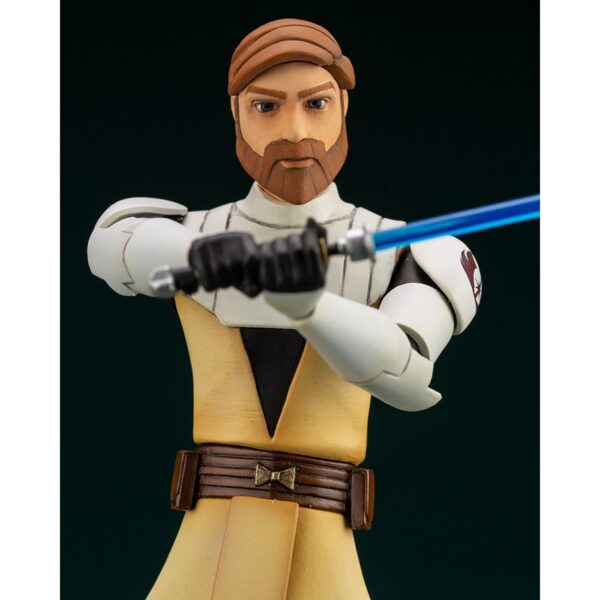 KTSW189-Star Wars: The Clone Wars Obi-Wan Kenobi ARTFX+ 1:10 Scale Statue