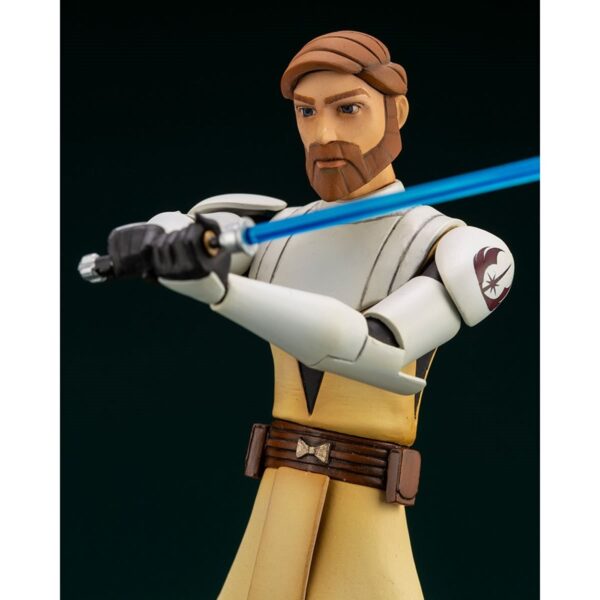 KTSW189-Star Wars: The Clone Wars Obi-Wan Kenobi ARTFX+ 1:10 Scale Statue