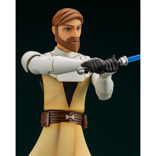 KTSW189-Star Wars: The Clone Wars Obi-Wan Kenobi ARTFX+ 1:10 Scale Statue