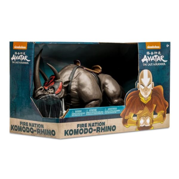 MF19118-Avatar: The Last Airbender Fire Nation Komodo-Rhino Creature Action Figure