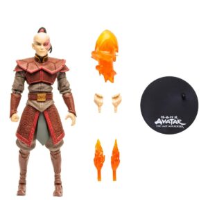 MF19053-Avatar: The Last Airbender Wave 2 Prince Zuko Book One: Water 7-Inch Scale Action Figure