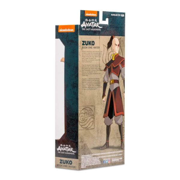 MF19053-Avatar: The Last Airbender Wave 2 Prince Zuko Book One: Water 7-Inch Scale Action Figure