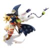 UTCMH83104-Digimon Wizarmon and Tailmon G.E.M. Series Statue