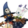 UTCMH83104-Digimon Wizarmon and Tailmon G.E.M. Series Statue