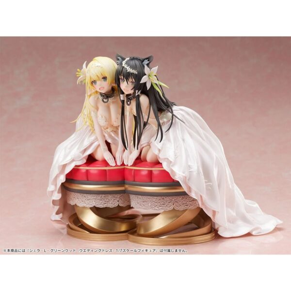 UTCFR95267-How Not to Summon a Demon Lord: Omega Rem Galleu Wedding Dress Ver. F:Nex 1:7 Scale Statue