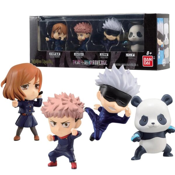 BA87812-Jujutsu Kaisen Adverge Mini-Figure 4-Pack Box Set #2