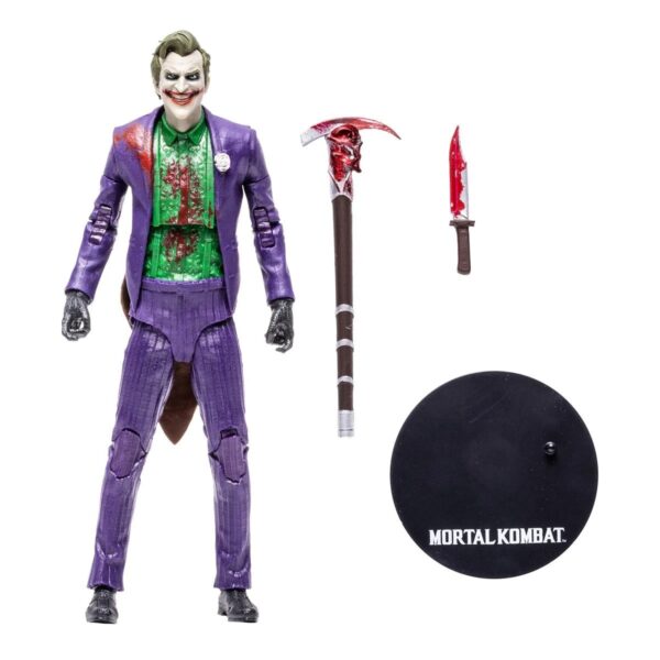 MF11058-Mortal Kombat Wave 8 Bloody Joker 7-Inch Scale Action Figure