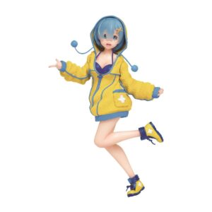 UTCT83795-Re:Zero Rem Fluffy Hoodie Version Statue
