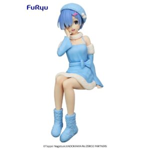 UTCFR95913-Re:Zero Starting Life in Another World Rem Snow Princess Ver. Noodle Stopper Statue