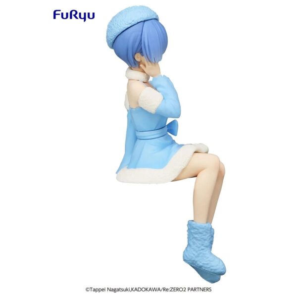 UTCFR95913-Re:Zero Starting Life in Another World Rem Snow Princess Ver. Noodle Stopper Statue