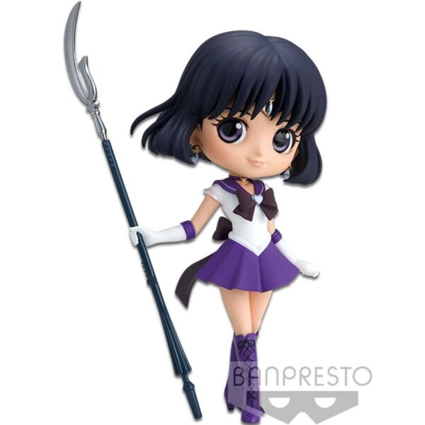 UTCBP17312R-Pretty Guardian Sailor Moon Eternal the Movie Super Sailor Saturn Version A Q Posket Statue