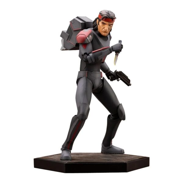 KTSW185-Star Wars: The Bad Batch Hunter ARTFX 1:7 Scale Model Kit