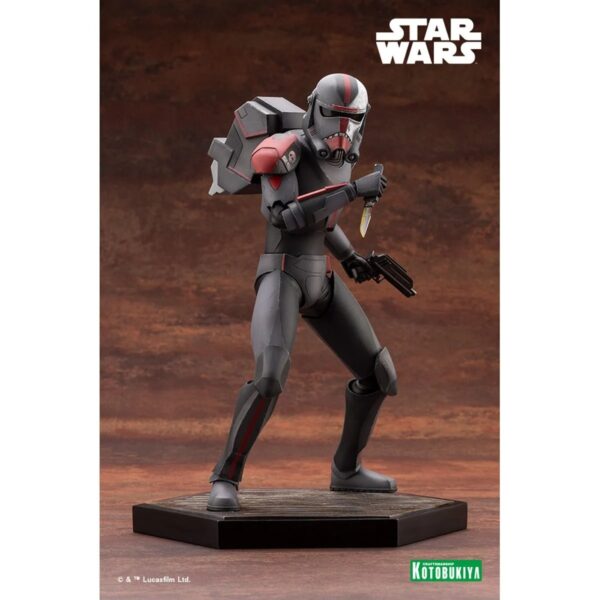 KTSW185-Star Wars: The Bad Batch Hunter ARTFX 1:7 Scale Model Kit