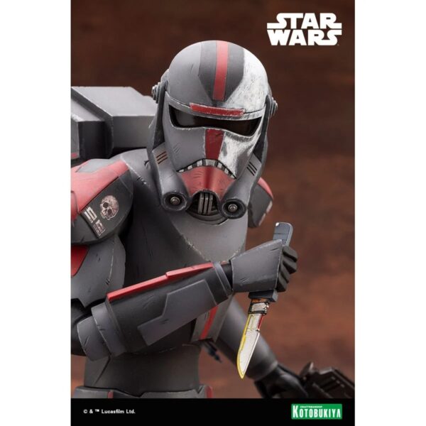 KTSW185-Star Wars: The Bad Batch Hunter ARTFX 1:7 Scale Model Kit