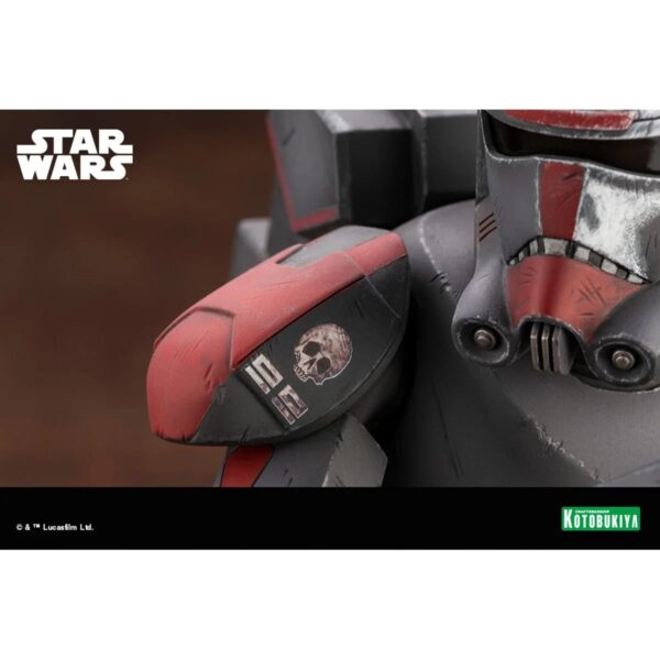KTSW185-Star Wars: The Bad Batch Hunter ARTFX 1:7 Scale Model Kit