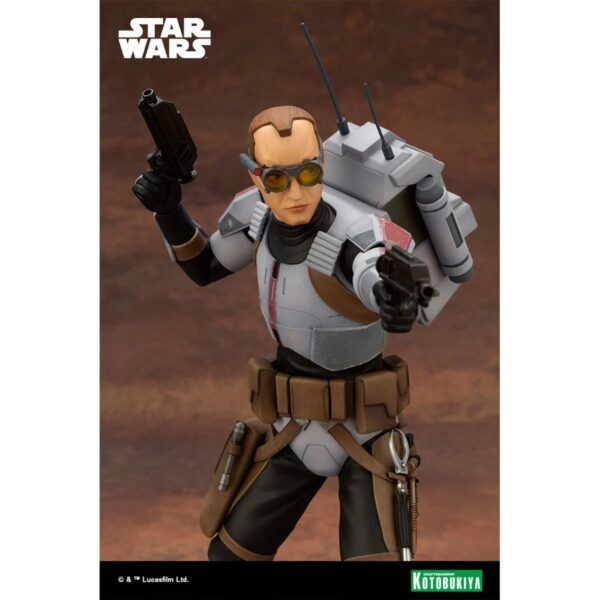 KTSW186-Star Wars: The Bad Batch Tech ARTFX 1:7 Scale Model Kit