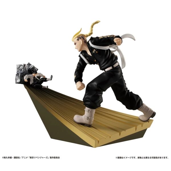 UTCMH51631-Tokyo Revengers Toman Heroic Scenes Petitrama Series Set of 4