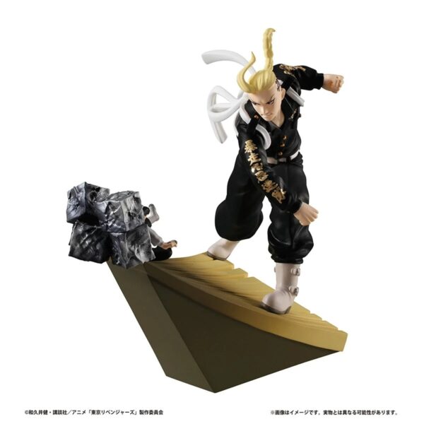 UTCMH51631-Tokyo Revengers Toman Heroic Scenes Petitrama Series Set of 4