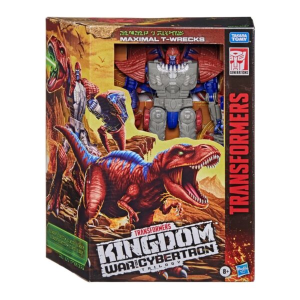 HSF1624-Transformers Generations War for Cybertron: Kingdom Leader WFC-K37 Maximal T-Wrecks