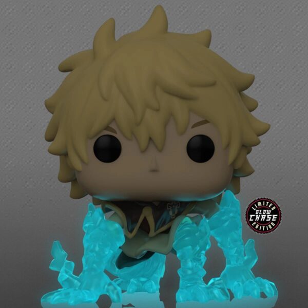 AA60707-Chase Limited Edition Black Clover Luck Voltia Pop! Vinyl Figure - AAA Anime Exclusive