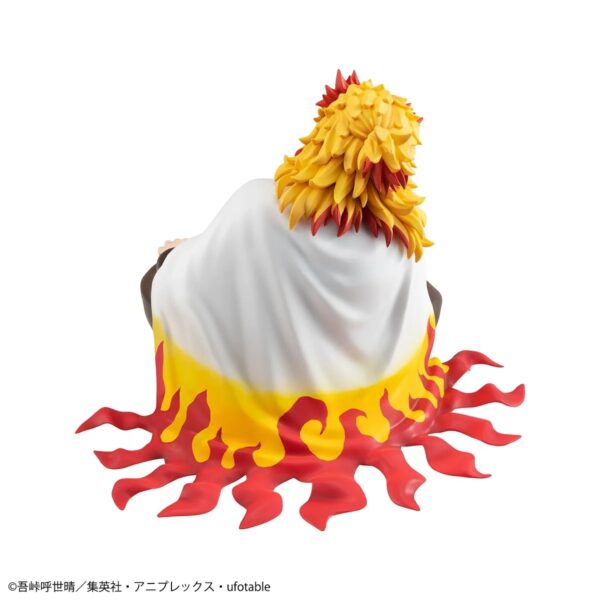 UTCMH83113-Demon Slayer: Kimetsu no Yaiba Rengoku G.E.M. Series Palm-Sized Statue with Gift