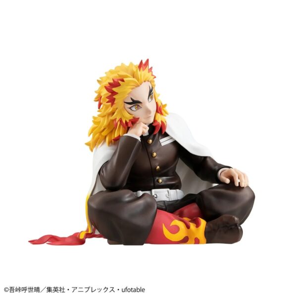 UTCMH83113-Demon Slayer: Kimetsu no Yaiba Rengoku G.E.M. Series Palm-Sized Statue with Gift