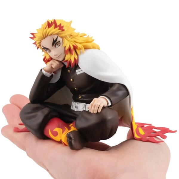 UTCMH83113-Demon Slayer: Kimetsu no Yaiba Rengoku G.E.M. Series Palm-Sized Statue with Gift